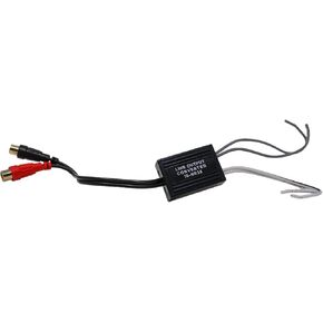 Speaker Wire to RCA HI/Low Adapter Converter LINE Level Output Audio Video CAR