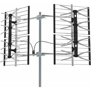 Stellar Labs HDTV 80 Mile Deep Fringe Bowtie Television Antenna - 30-2431