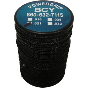 BCY Power Grip Serving Black .021 75 yds.