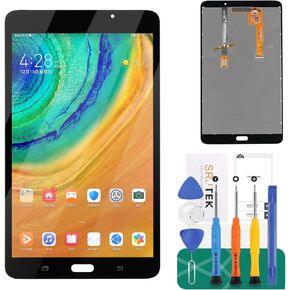 Screen Replacement for Samsung Galaxy SM-T280 LCD Display Touch Digitizer Panel Full Assembly Compatible for Tab A 7.0 WiFi Tablet (Not for 3G Version & T285 & No Earpiece Hole) (Black)