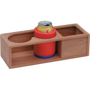 Whitecap Teak Two Insulated Drink/Binocular Rack w/Tray