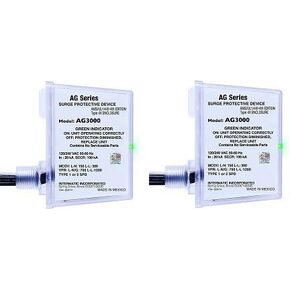 Intermatic AG3000 HVAC Surge Protective Device, Gray (2-(Pack))