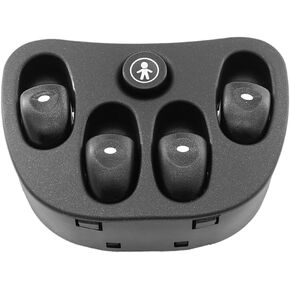 Switch, Electric Power Window Switch 4 Button Replacement for Holden Commodore VT VX 1999-2003 OEM 92047005