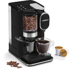 Cuisinart DGB-2FR Grind & Brew Single-Serveed ، Black-تم تجديده المعتمد