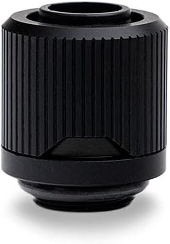 EKWB EK-Quantum Torque STC-10/13 Compression Fitting for Soft Tubing, 10/13mm (3/8" ID, 1/2" OD), Black, 4-Pack in Kuwait