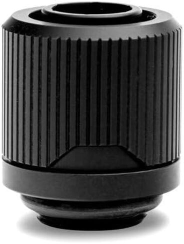 EKWB EK-Quantum Torque STC-10/13 Compression Fitting for Soft Tubing, 10/13mm (3/8" ID, 1/2" OD), Black, 4-Pack in Kuwait