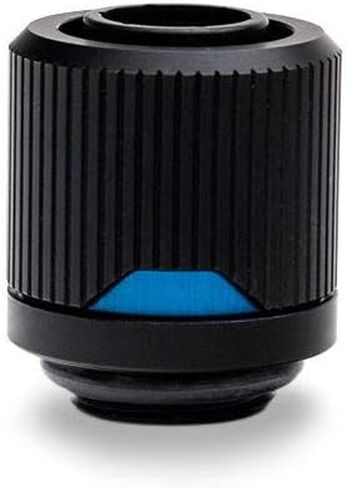 EKWB EK-Quantum Torque STC-10/13 Compression Fitting for Soft Tubing, 10/13mm (3/8" ID, 1/2" OD), Black, 4-Pack in Kuwait