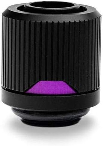 EKWB EK-Quantum Torque STC-10/13 Compression Fitting for Soft Tubing, 10/13mm (3/8" ID, 1/2" OD), Black, 4-Pack in Kuwait