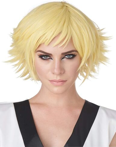 California Costumes Feathered Cosplay Wig in Saudi Arabia