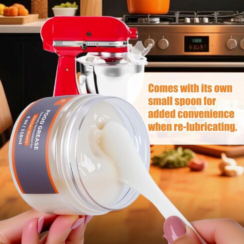 4 أوقية من شحوم الطعام المتوافقة مع خلاط حامل KitchenAid ، حافظ على أداء جهازك وتوسيع عمر الخدمة in Kuwait