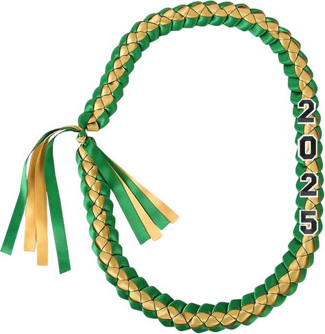 Graduation Lei Grad 2024 Graduation Necklace Braided Graduates Garland DIY Decors for High School College Graduation Ceremony Congrats Grad Gift Party Supplies in Kuwait