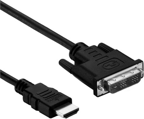 HDMI to DVI Cable /1.5M/Adapter Bi-Direction HDMI to DVI Adapter Cable 1080P DVI to HDMI Cable Adapter for P>S#3 P;S/4 P;S/5 M>oni>tor(H to D Male 1.5M) in Saudi Arabia