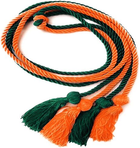 HEPNA Handmade Graduation Honor Cords, 2 PCS 68 Inch,Gold in Kuwait
