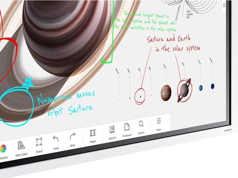 SAMSUNG Pro 65" 4K WMB Interactive Display, SmartView+, Built-in Speakers, Wi-Fi and Bluetooth Embedded, Durable Screen, Universal Pairing, LH65WMBWBGCXZA in Saudi Arabia