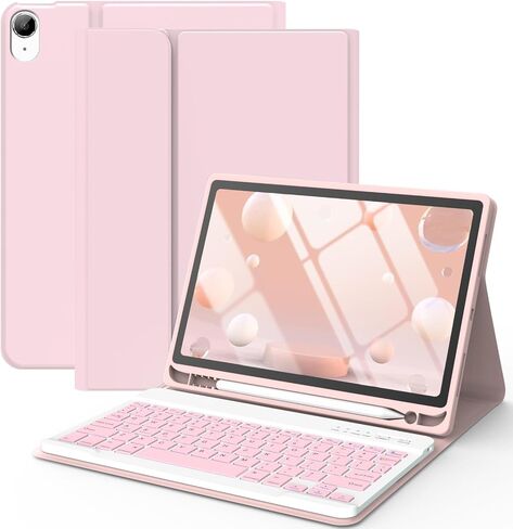 حافظة TaIYanG لجهاز iPad Air 11 بوصة & Air الجيل الخامس/الرابع مع لوحة مفاتيح in Kuwait