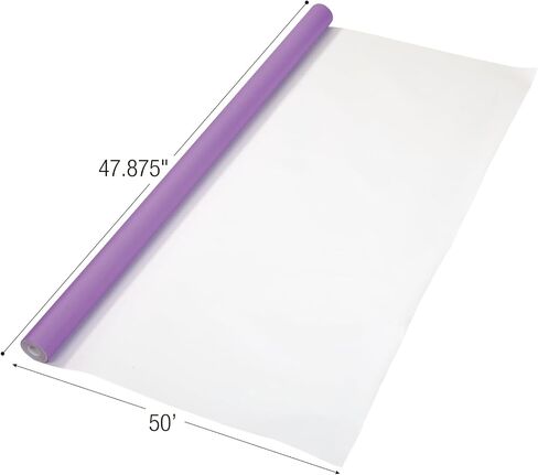Colorations Prima-Color Fade Resistant Paper Roll, Set of 12 Colors, Bulletin Board Paper, Arts and Crafts, 48 inches x 50 feet, Drawing, Paint, Bulletin Boards, Kids Crafts, Classroom, Paper Roll in Saudi Arabia