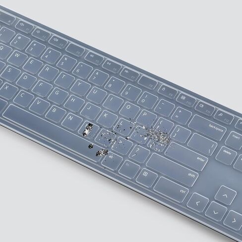 Keyboard Cover for Dell Pro KM5221W KM7321W & Pro KB500 Keyboard, Dell Pro KM5221W Keyboard Skin Protector - Pink in Kuwait