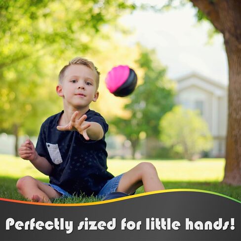 منتجات LMC كرة قدم صغيرة مكونة من 6 قطع - كرة قدم حلزونية صغيرة للأطفال مقاس 5 بوصات - كرات قدم صغيرة مكونة من 6 قطع - كرة قدم ناعمة سهلة الإمساك للأطفال (أحمر، أصفر، أزرق، وردي، برتقالي، أخضر) in Kuwait