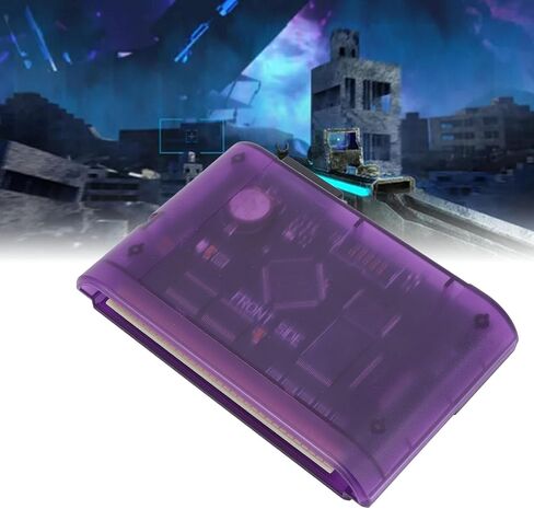 Video Games Memory Card for Mega Drive V3.0 Pro, 3000 in 1 Game Card, with 8GB Memory Card, Game Cartridge Expansion Card for EDMD Remix MD V3 (Black) in Kuwait
