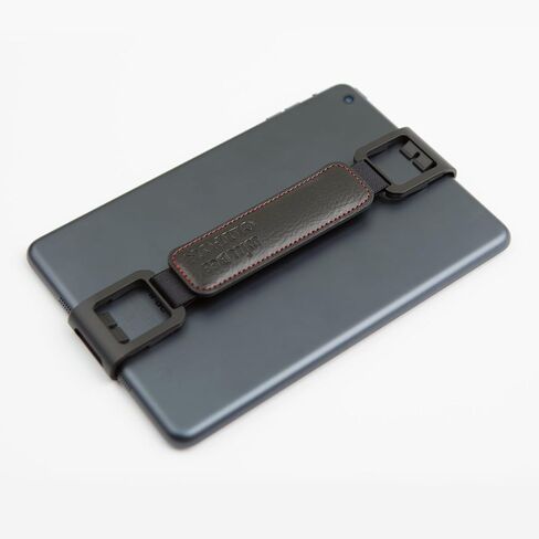 Willbee Clipon Hand Pad Wide-جهاز الكمبيوتر اللوحي Ebook Hand Strap Finger Mold (أسود ، لجهاز 7.8-8.2 بوصة) in Kuwait