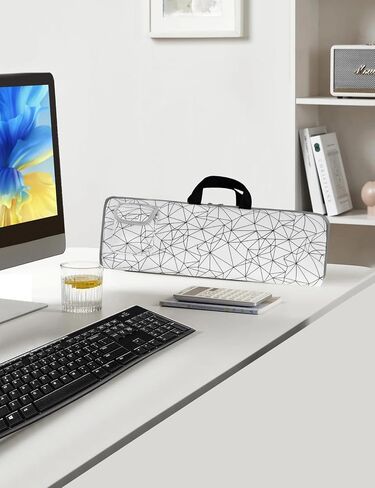 Keyboard Sleeve Travel Case for Logitech Mk270 Wireless Keyboard Compact Mouse Combo Rugged Neoprene Construction Zipper Mouse Storage and Cable Storage Pouch (Black) in Kuwait