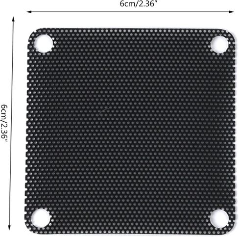 Chassis Dust Screen 3 4 5 6 7 8 9 12 14cm Filter PC Cooling Fan Antidust Net Computer for Case Fan in Saudi Arabia