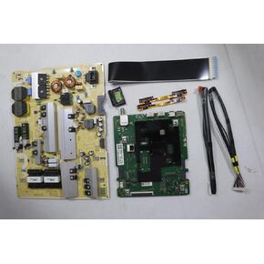 Television Repair Kit for Samsung UN85TU700DFXZA with TV Main Board + Power Supply + TCon + Cables