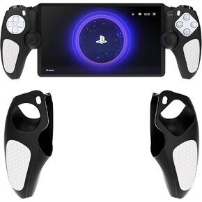 Silicone Case for PlayStation Portal - Shockproof, Anti-Fingerprint, Scratch Resistant - Black - Gaming, Device Protection