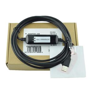 IC693CBL316 Applicable Debugging Cable GE CPE305 IC693CPU35X PLC Programming Cable Cable Soft Data Download Cable Dual Chip Design Industrial Grade 3 Meter