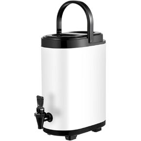 High-Efficiency Insulated Tea Dispenser, Triple-Layer PU Insulation, Foldable Stand, Stainless Steel Inner Liner, Suitable for Tea Shops, Cafés, and Restaurants