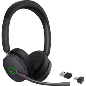 Yealink Headphone 1208680 BH74 with Stand UC USB-C/A Bluetooth Wireless Headset Teams Certified Retail