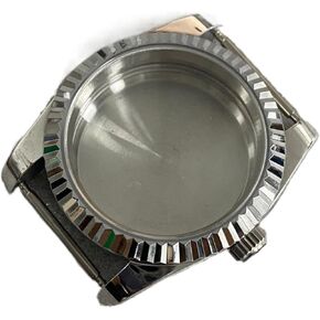 36MM Sapphire Glass Watch Shell Stainless Steel Watch Case For NH35/NH36/4R Movement watch case