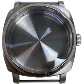 47MM Watch Case compatible with ETA 6497/6498 For ST3620 For ST3600 Movement Replacement Brushed Watch Shell watch case