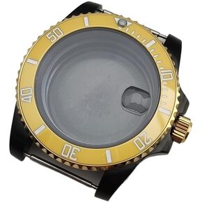 NH35 Case 40mm Watch Case Add Add Ceramic Bezel Fit NH35 NH36 CASE