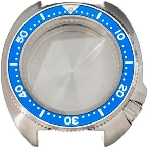 Watchcase Turtle Marine Master For NH35 NH36 4R45 4R46 Sapphire Crystal Watch Accessories Parts watch case