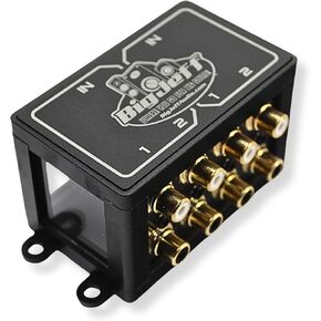 Big Jeff Audio 2-to-4 Pair Cockbox RCA Splitter Distribution Block