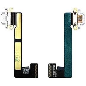 Replacement for iPad Mini 2/iPad Mini 3 Charging Port USB Charger Dock Connector Flex Cable A1489 A1490 A1491 A1599 A1600 USA (White)