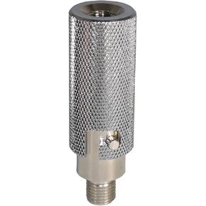 Tram CB Antenna Quick Disconnect, 3/8 in. x 24 Thread Mounting, Chrome Plated Brass