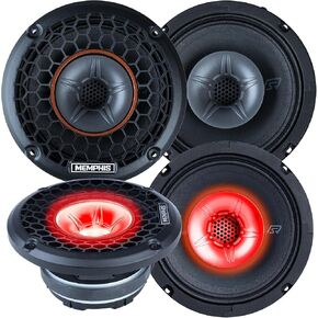 Memphis Audio 4 SRXP62WT SRX Pro Audio 6.5" Coaxial Speakers