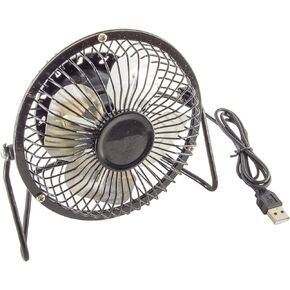 SciencePurchase 4" Angle Adjustable Mini USB Powered Fan - Perfect Size for a Desktop