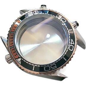 Clock Compatible compatible with Omega Multifunction compatible with Pearl Mechanical Six Manual Movement watch case