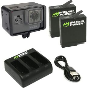 حزمة بطارية مدعوم باور باور ل GoPro Hero5 Black & GoPro Hero6 Black