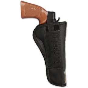 Barsony New Revolver OWB Belt Holster لـ 6 "22 38 357 41 44 مسدسات