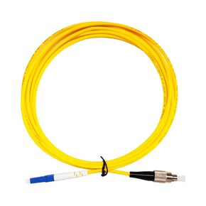 Single Mode Fiber LC-FC Patch Cords Pigtail Patch Cords Network Cords Fiber Optic Cords Single Patch Length(10m)