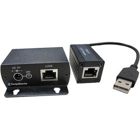 CUE-104FE USB 2.0 Fast Extender with 4 Port Hub up to 70 Meter Over CAT6 Cable
