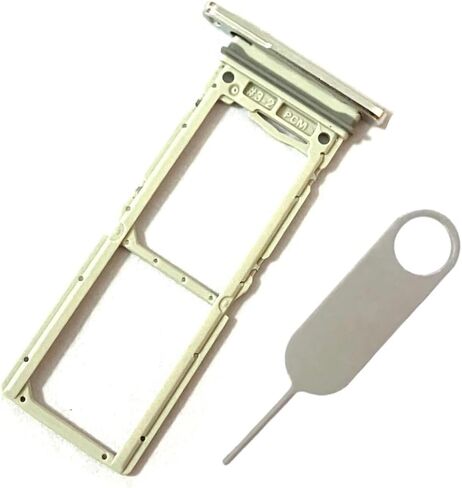 SIM Card Dual Tray Slot Holder Replacement for Samsung Galaxy Z Fold6 5G 7.6" SM-F956 F956U F956U1 F956W F956B F956 Incl Card Ejector pin (Sliver) in Saudi Arabia