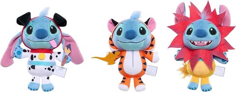 Disney100 Years of Wonder Stitch as Pongo Small Plushie Stuffed Animal, Officially Licensed Kids Toys for Ages 2 Up by Just Play in Saudi Arabia
