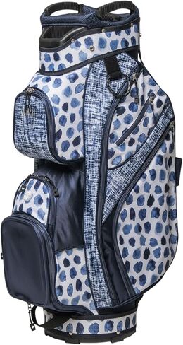 Glove It Ladie's Golf Bag - Lightweight, Nylon Cart Bag with 15 Dividers, Putter Well, Rain Hood & 9 Easy-Access Pockets, Navy Fusion (GB403) in Saudi Arabia