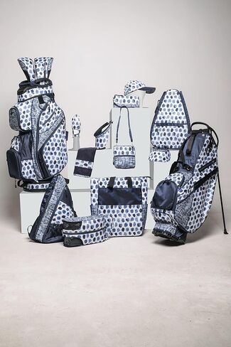 Glove It Ladie's Golf Bag - Lightweight, Nylon Cart Bag with 15 Dividers, Putter Well, Rain Hood & 9 Easy-Access Pockets, Navy Fusion (GB403) in Saudi Arabia