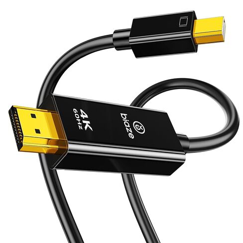 Lightning to HDMI Cable [6ft] 1080P HD Screen Mirroring Adapter with Charging Port - PVC Coated - Compatible with iPhone 14/13/12 Series, iPad Pro/Air/Mini, TV/Monitor (Lightning to HDMI) in Kuwait